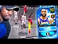 107 OVR LEBRON SHOOTING STEP-BACK 3 POINTERS! NBA Live Mobile 20 Season 4 Pack Opening Ep. 83