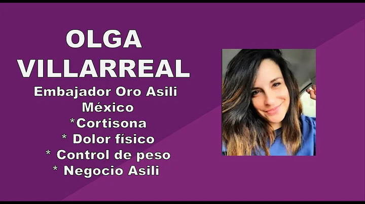 50. Cortisona, Dolor fsico, Control de peso, Negocio Asili - OLGA VILLAREAL - Mxico