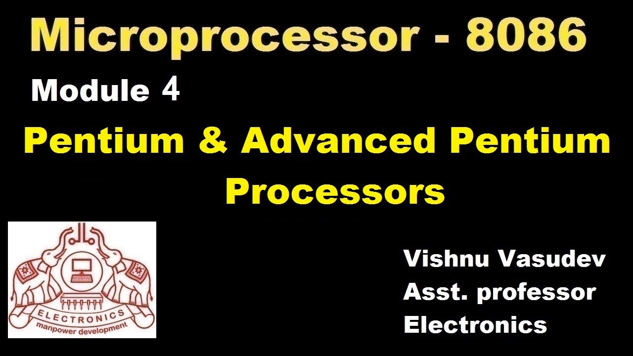 Pentium & Advanced Pentium Processors