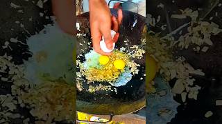 Indian street Egg Fried Rice | streetfood ytshorts eggrice