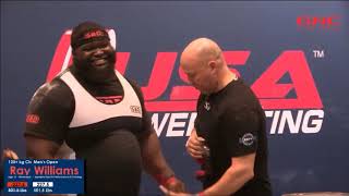 Ray Williams, All Nine Lifts, 2017 Raw Nationals
