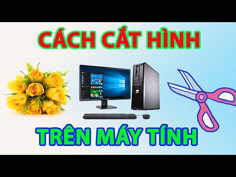 Cách cắt hình trên máy tính cực kỳ đơn giản