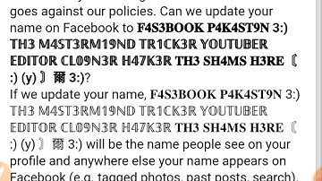 HOW TO CREATE UNIQUE NAME FACEBOOK ACCOUNT WITHOUT ANY PROFF EASY METHOD