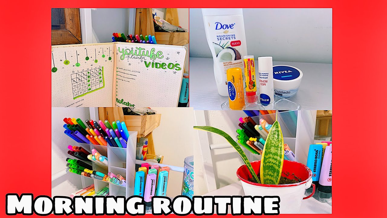 Morning routine 🍒 - YouTube