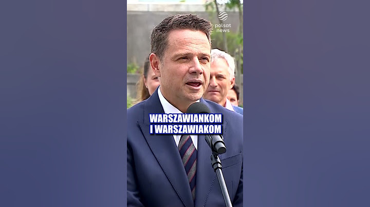 Pierwsze wystąpienie Trzaskowskiego po przegranych wyborach