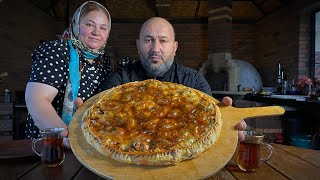 Meat in dough ancient Dagestan recipe