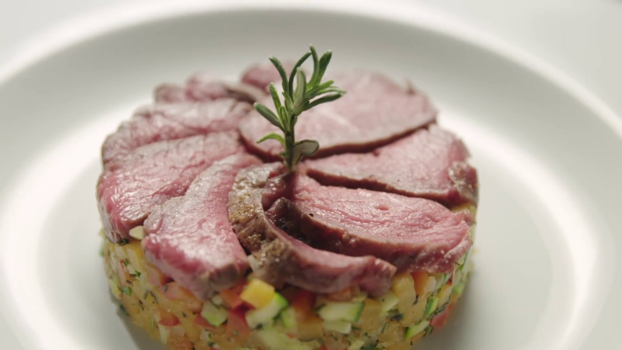 COOKING TIME Timbales mit Lammnierstück YouTube