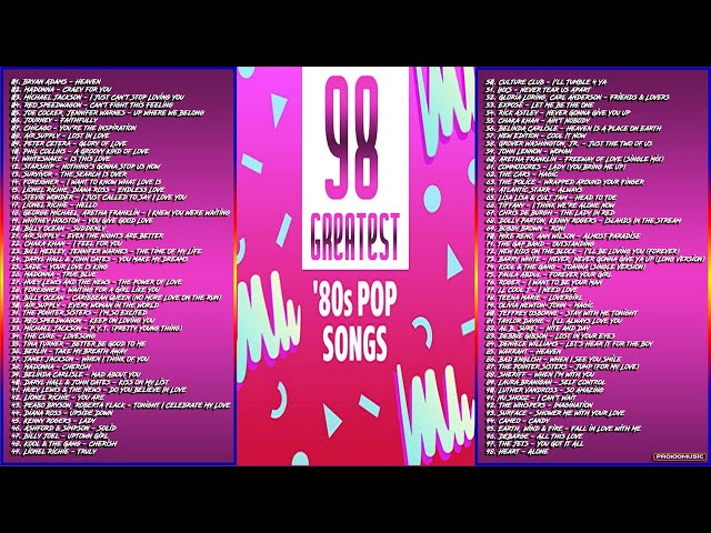 💥 Greatest '80s Love Songs 💥 class=