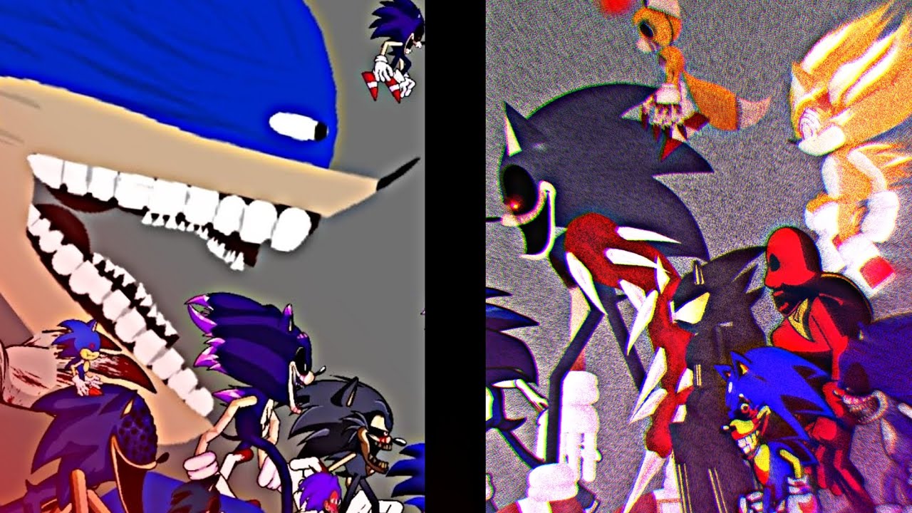 Анимации Outcome Memories Kill/Все смешные моменты Sonic.exe! (Анимации DC2)