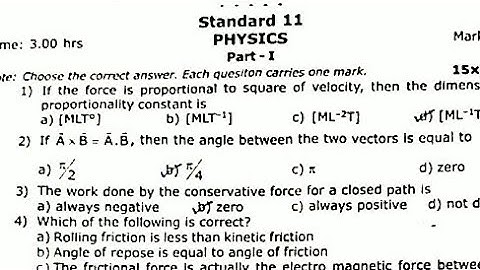 11TH STD PHYSICS HALF YEARLY EXAMINATION-2022 OFFICIAL ORIGINAL QUESTION PAPER II 11TH STD PHYSICS👍💯