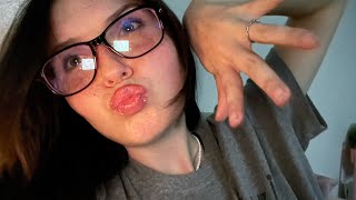 EXTRA chaotic ASMR for stressed students!! Affirmations, mouth sounds, hand movements