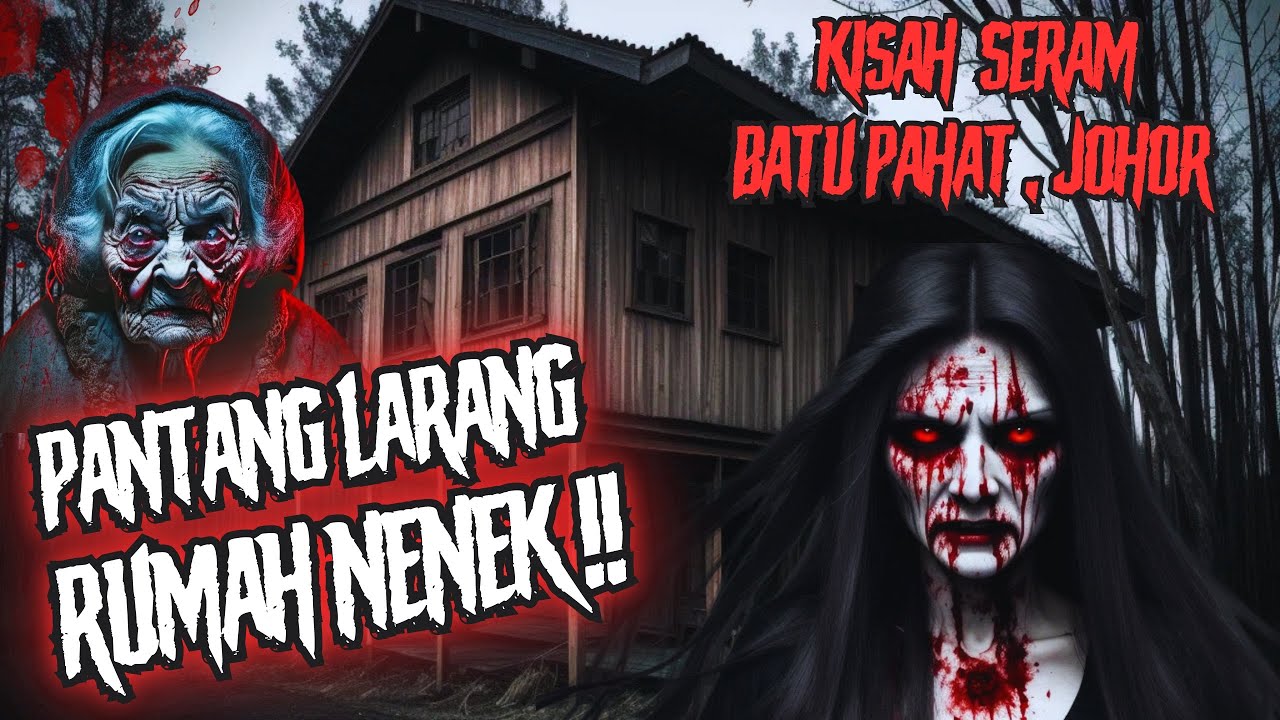KISAH SERAM | PANTANG LARANG RUMAH NENEK | JANGAN DUDUK SEORANG DIRI ‼️BATU PAHAT, JOHOR
