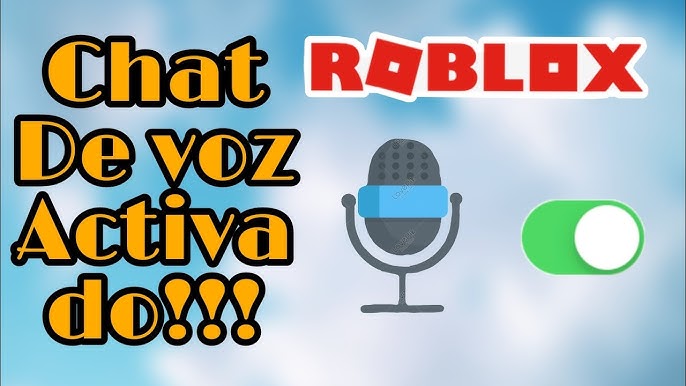 TUTORIAL como ATIVAR o CHAT de VOZ (VOICECHAT) no ROBLOX #roblox #robl