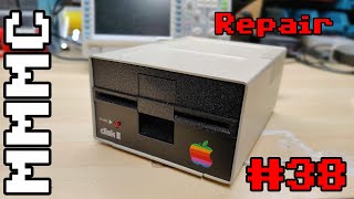 Repairing an Apple Disk ][ drive with multiple faults