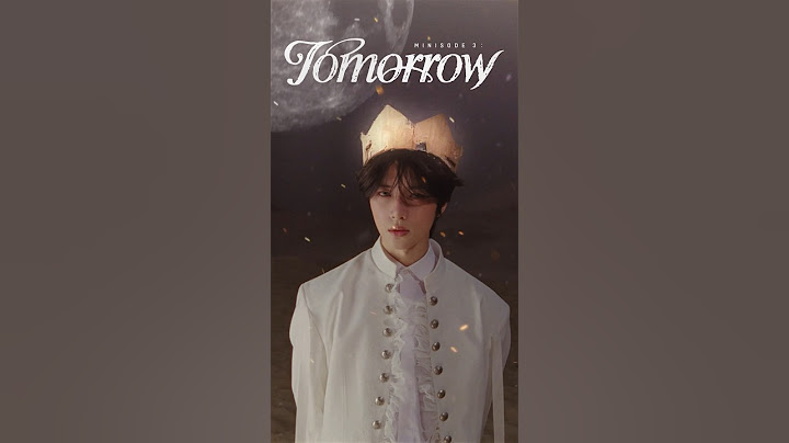 TXT (투모로우바이투게더) minisode 3: TOMORROW Concept Trailer Teaser (BEOMGYU ver.)