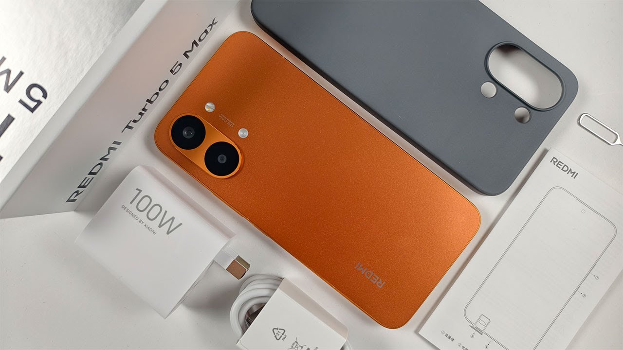 REDMI Turbo 5 Max Orange Unboxing and Camera Test! - ASMR - YouTube
