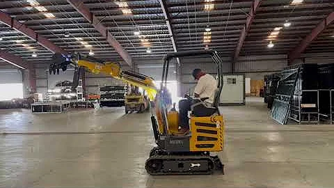 2024 AGT MX12RX Mini-Excavator with Pilot Controls & Dozer Blade (New/Unused)