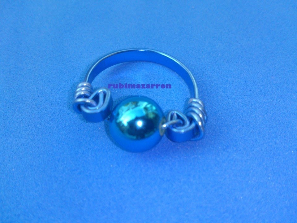 Tutorial : Anillo de alambre plano