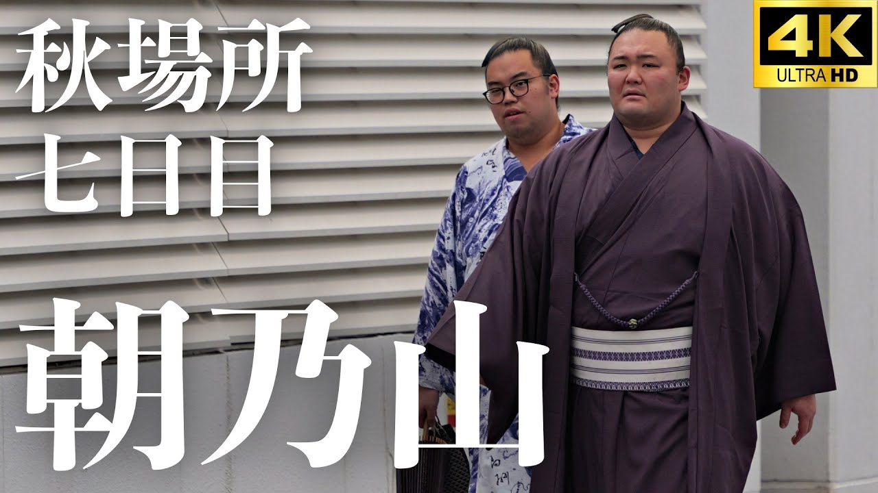 朝乃山 - 白鷹山】そりゃあ、もうね…。大相撲 九月場所 七日目【秋場所