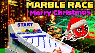 Marble Race: Special Christmas Championship - Track with 16 country balls - Merry Christmas