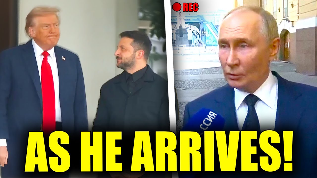 BREAKING: Putin SHOCKS TRUMP With TERRIFYING Move As ZELENSKYY ARRIVES!