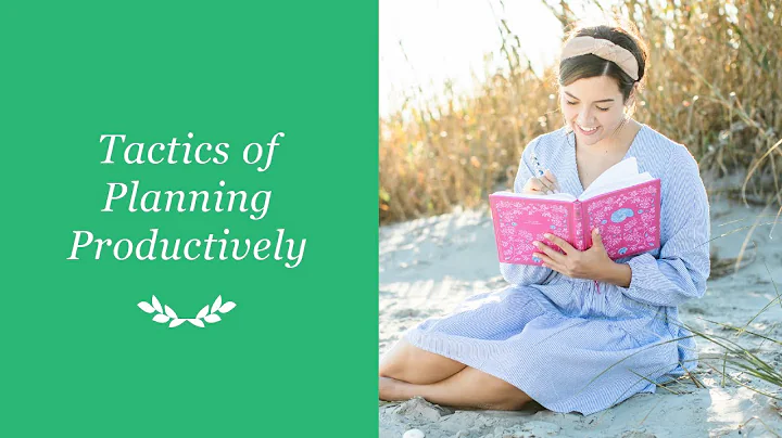 Tactics of Planning Productively