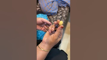 macadamia nuts##trying macadamia nuts  for the first time ##