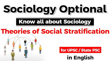 UPSC CSE Sociology Optional - Theories of Social Stratification - know all about it #UPSC #IAS