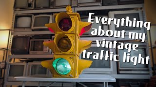 A close-up look at my 70 year old traffic light A close-up look at my 70 year old traffic light