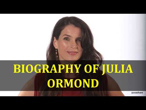 Video: Ormond Julia: Biografia, Carriera, Vita Personale