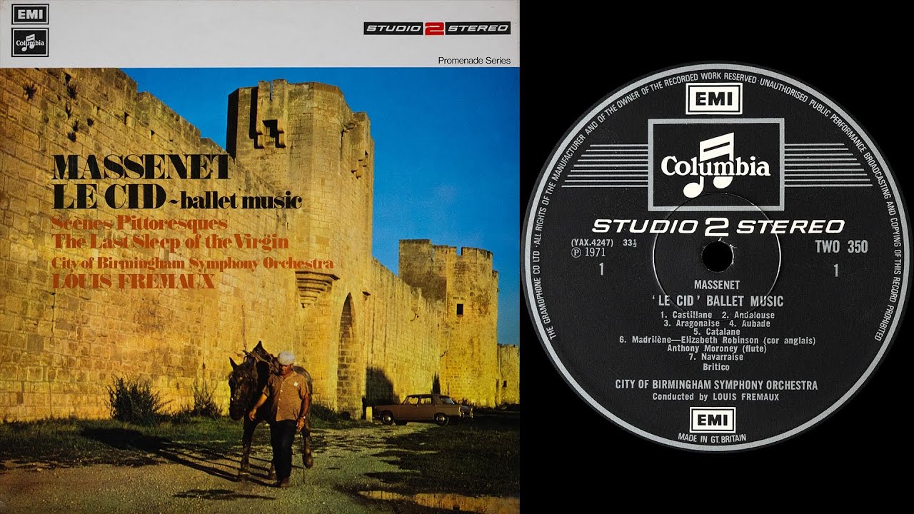 Massenet- 'Le Cid' ballet music (Frémaux) (vinyl: Soundsmith