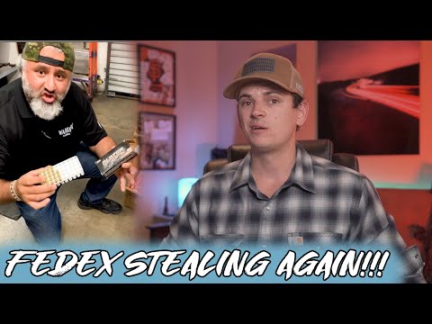 FEDEX IS STEALING MORE GUNS AND AMMO!!! Bloomington CA