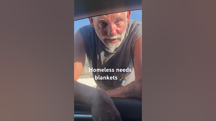 I’ve been homeless for 20 years #homeless ess