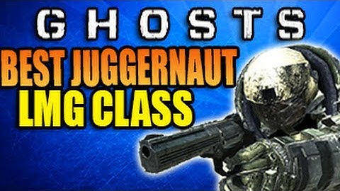 How To Be A JUGGERNAUT In COD Ghosts! - Best LMG Class Setup - (Tips & Tricks)