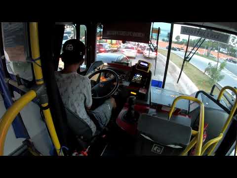 RECOLHENDO ÔNIBUS para GARAGEM, TESTE em RUAS BEM APERTADA 😯