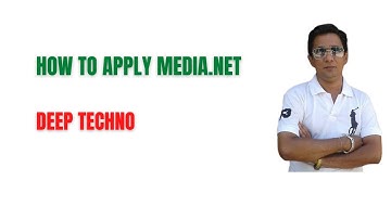 HOW TO APPLY MEDIA.NET