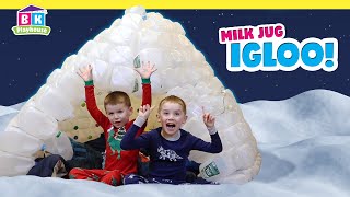 Milk Jug Igloo