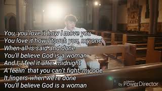 God is a women-lyrics cover by the boyband RoadTrip