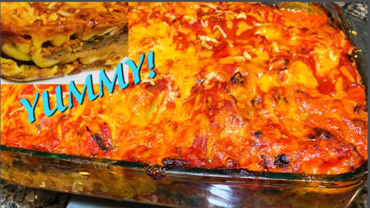 How to cook vegetable lasagna & lasagne recipe step by step Gino's Creative Cooking YouTube