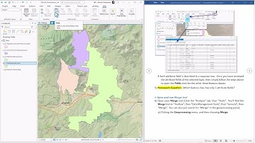 Geoprocessing and Automation in ArcGIS Pro: Lab Exercise 2; the Merge tool