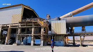 Hot Kiln Alignment Operation at Faraz Firouzkouh Cement Plant by Taktatech