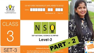 NSO Science Olympiad Level 2 - Class 3 - 2017-18 - Set 3 - Part 2