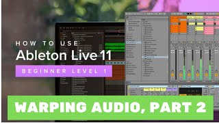 Ableton Live 11 Essential Training The Basics: Warping audio, part 2