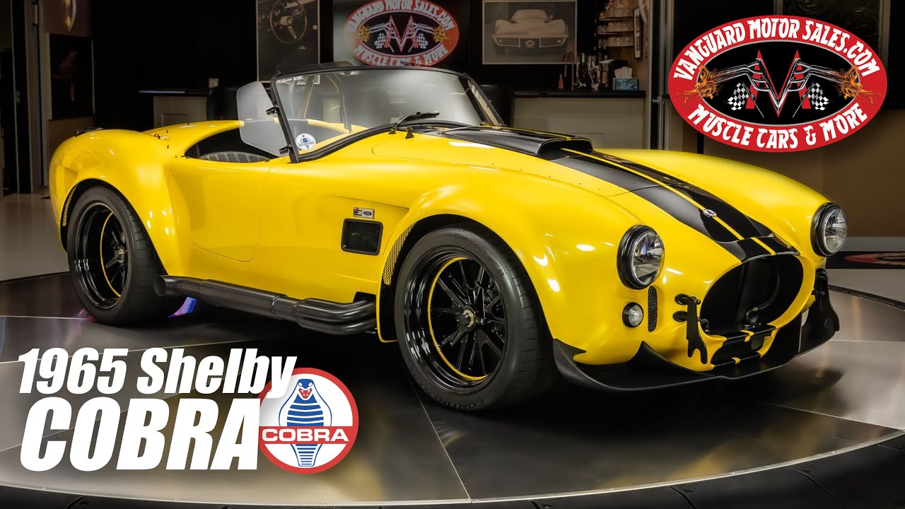 1965 Shelby Cobra Superformance MKIII R продаётся Vanguard Motor Sales 