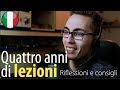 What I learned after 4 years of tutoring and some advice [Learn Italian, with subs]