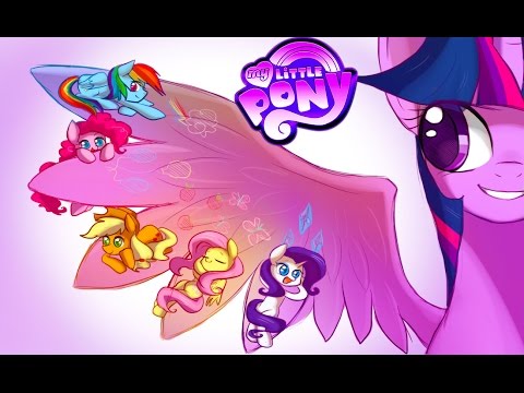 My Little Pony Mane 6 Mini Ponies Twilight Coloring Book - MLP Coloring Videos For Kids - YouTube My Little Pony Mane 6 Mini Ponies Twilight Coloring Book - MLP Coloring Videos For Kids - YouTube