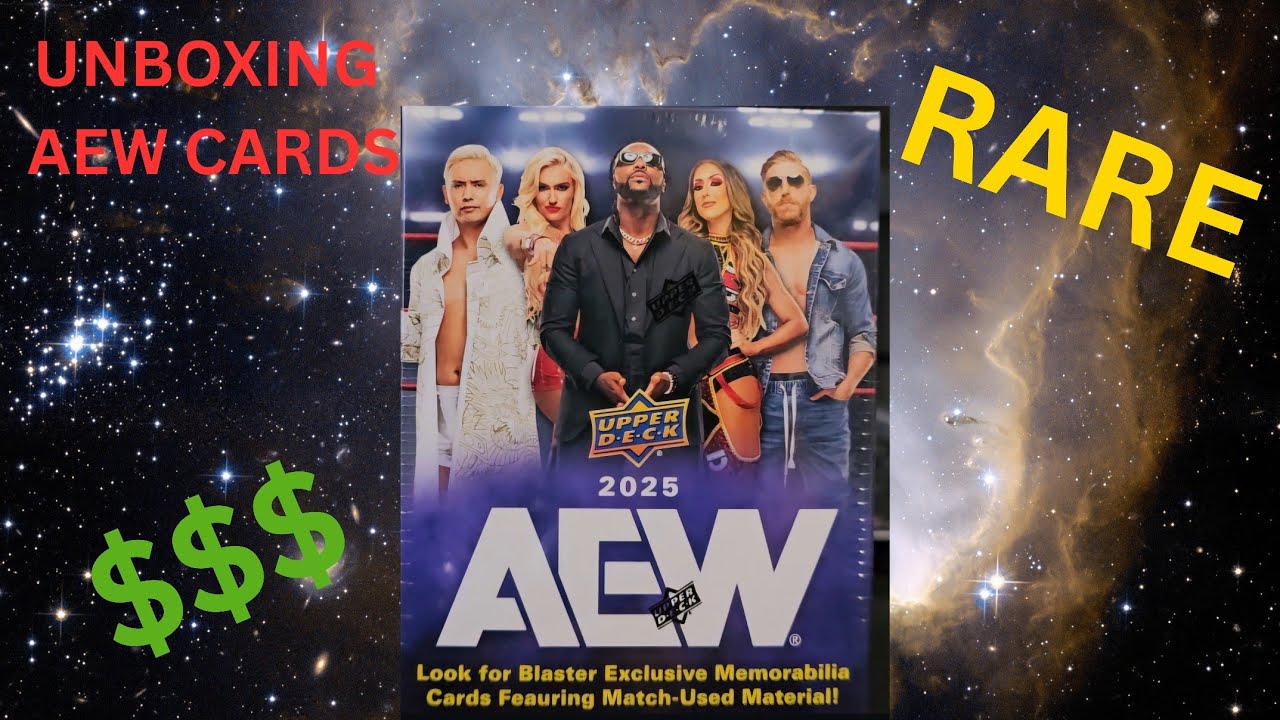 UNBOXING RARE AEW UPPER DECK 2025 CARDS 