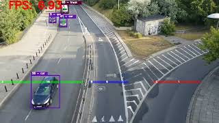 Vehicle Counting with YOLOv8 and DeepSORT