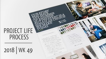 Project Life® Process Video 2018 | Week 49