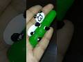 Panda on finger 🐼, Panda painting #painting #art #panda 🐼 #shorts